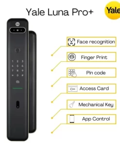 Khóa Điện Tử Yale Luna Pro+ Face ID LunaF-IG17-6B-35-NN-001 - 21