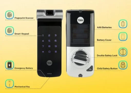 Khóa thông minh Rim lock Yale YDD724A - 3