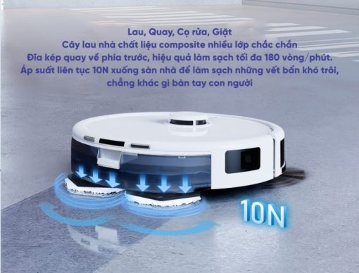 Robot Hút Bụi Hubert HB S79 AI Camera - 23