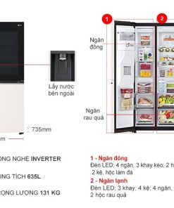 Tủ lạnh LG GR-X257BG AEPPEVN - 27