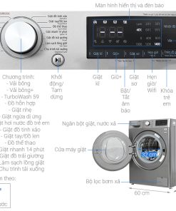 Máy giặt LG AI DD Inverter 10 kg FV1410S4P APTPEVN - 39