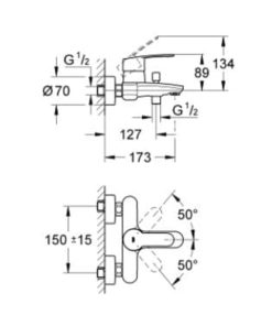 Củ Sen Tắm Grohe 33591002