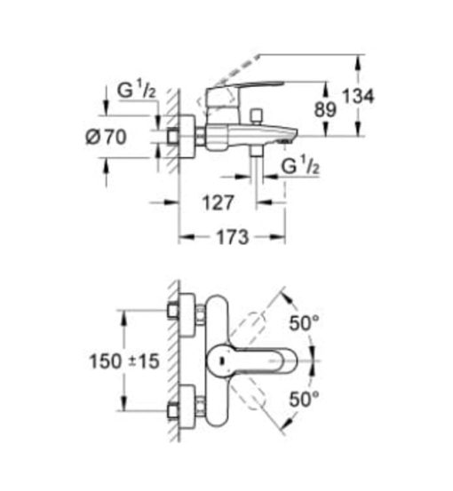 Củ Sen Tắm Grohe 33591002