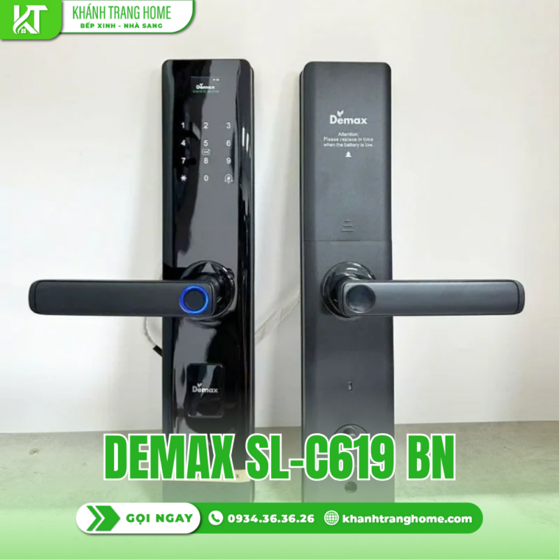 Khoá thông minh Demax SL-C619 BN