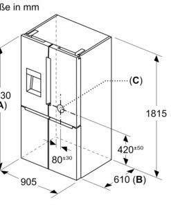 Tủ lạnh Bosch KFD96APEA Series 6 - 12 Tủ lạnh Bosch KFD96APEA Series 6 - 11
