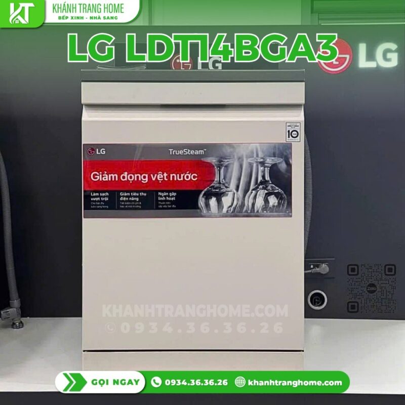 Máy rửa chén độc lập LG LDT14BGA3 ANPBEVN