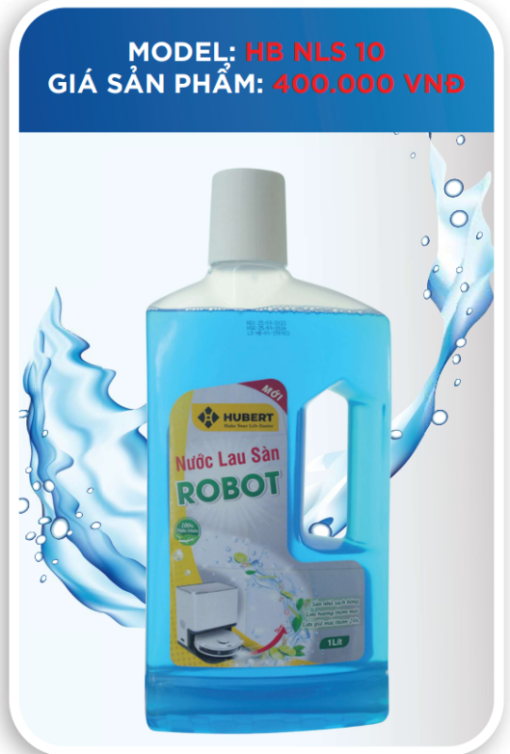 Nước lau sàn robot Hubert HB NLS 10 - 3