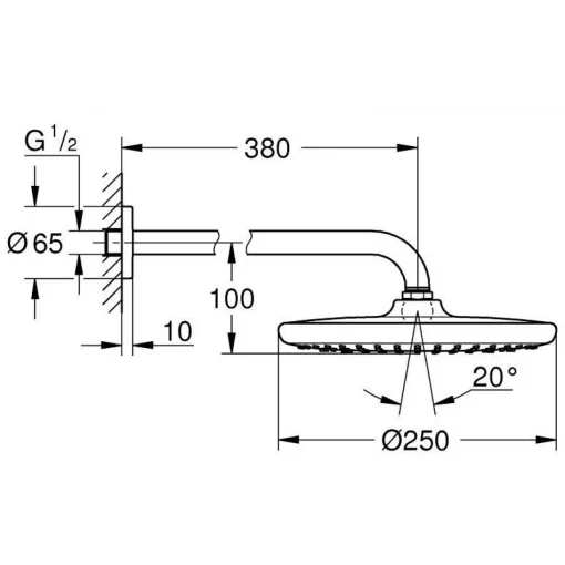 Bát sen Grohe 26663000