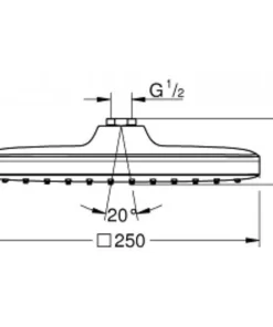 Bát sen Grohe 26685000 - 6 Bát sen Grohe 26685000