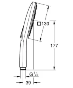 Tay sen Grohe 26550000 - 6 Tay sen Grohe 26550000