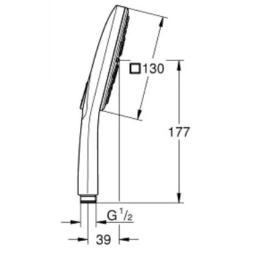 Tay sen Grohe 26550000