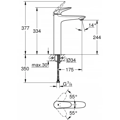 Vòi Chậu Grohe 23719003