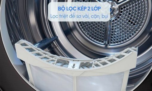 Máy Sấy Bơm Nhiệt Inverter 10.5 Kg LG DVHP50W BBWPEVN - 9