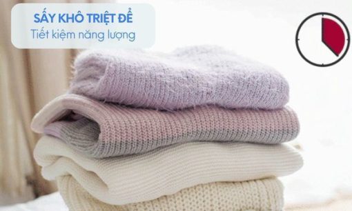 Máy Sấy Bơm Nhiệt Inverter 10.5 Kg LG DVHP50W BBWPEVN - 11