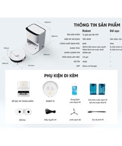 Robot Hút Bụi Hubert HB S79 AI Camera - 64 Robot Hút Bụi Hubert HB S79 AI Camera - 63