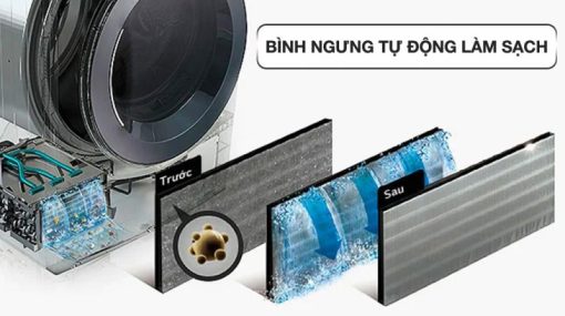 Tháp giặt sấy giặt 14 kg - sấy 10 kg LG WT1410NHE ABBPEVN - 17