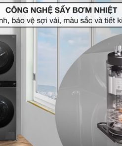 Tháp giặt sấy giặt 14 kg - sấy 10 kg LG WT1410NHB APBPEVN - 48 Tháp giặt sấy giặt 14 kg - sấy 10 kg LG WT1410NHB APBPEVN - 47