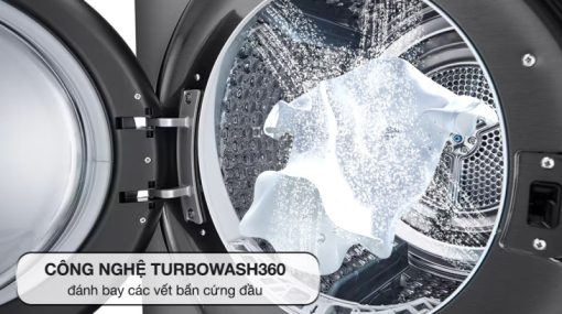 Tháp giặt sấy giặt 14 kg - sấy 10 kg LG WT1410NHB APBPEVN - 17