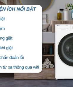 Máy giặt sấy Inverter 10 kg LG FV1410S4W1 - 33