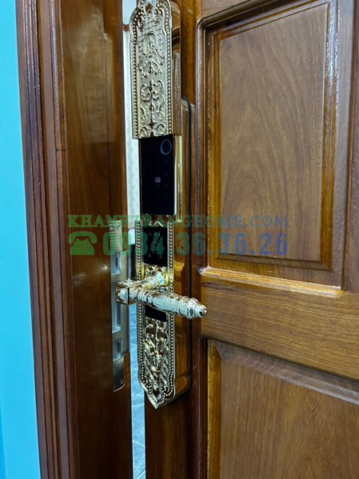 Khóa cửa đại sảnh Demax SL9862 Gold tiêu chuẩn Đức - 23