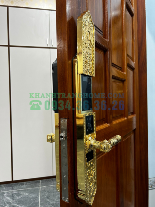 Khóa cửa đại sảnh Demax SL9862 Gold tiêu chuẩn Đức - 7