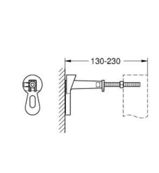 Bộ vít Grohe 3855800M