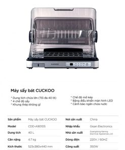 Máy sấy bát Cuckoo CDD-A9010S - 20 Máy sấy bát Cuckoo CDD-A9010S - 19
