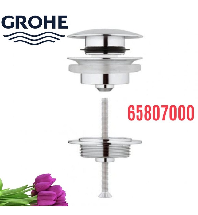 Bộ nhấn xả Grohe 65807000 - 3 Bộ nhấn xả Grohe 65807000