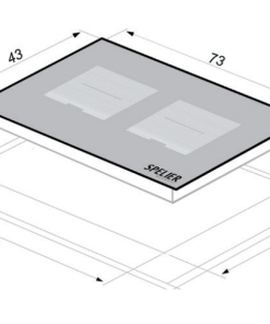 Bếp từ Spelier SPE IC1088 - 9 Bếp từ Spelier SPE IC 1088 EG