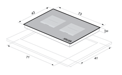 Bếp từ Spelier SPE IC 1088 EG