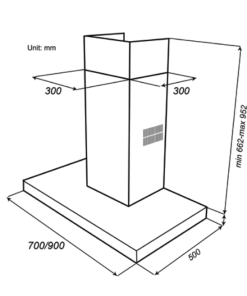 Hút mùi Spelier SP 110 Slim - 8 Hút mùi Spelier SP 110 Slim