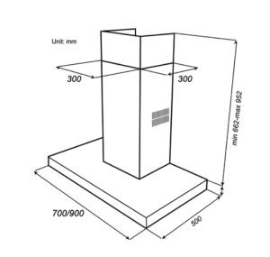 Hút mùi Spelier SP 110 Slim