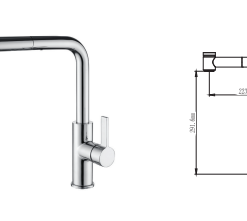 Vòi rửa bát Paul Schmitt PA327K - 7 Vòi rửa bát Paul Schmitt PA327K