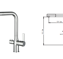 Vòi rửa bát Paul Schmitt PA328K