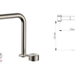 Vòi rửa bát Paul Schmitt PA329KBN - 6 Vòi rửa bát Paul Schmitt PA329KBN
