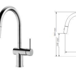Vòi rửa bát Paul Schmitt PA322KS