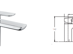 Vòi lavabo Paul Schmitt PA010F - 7 Vòi lavabo Paul Schmitt PA010F