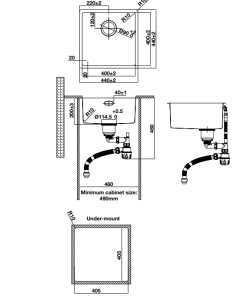 Chậu rửa bát Hafele R10 HS24-SSN1S-440 567.24.447 - 7