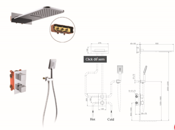 Sen âm tường Paul Schmitt PA604W