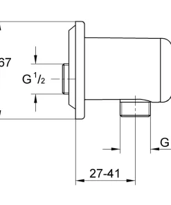 Đầu ra nước Grohe 28671000 - 7 Đầu ra nước Grohe 28671000