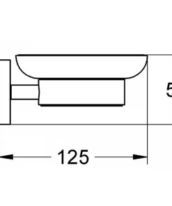 Giá đựng xà bông Grohe 40444001 - 6 Giá đựng xà bông Grohe 40444001
