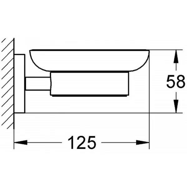 Giá đựng xà bông Grohe 40444001