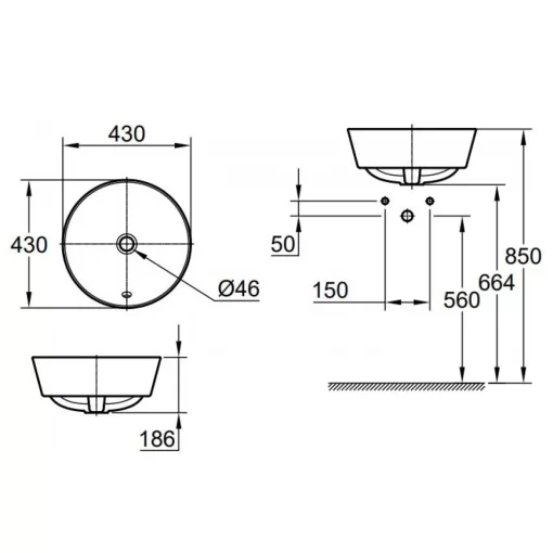 Chậu lavabo Grohe 100987SH00