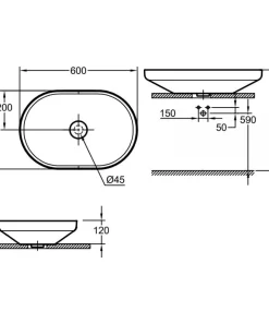 Chậu lavabo Grohe 3996300H