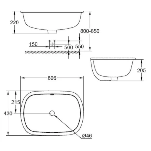 Chậu rửa mặt lavabo Grohe 39125001