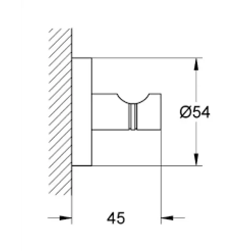 Móc treo áo Grohe 40364001