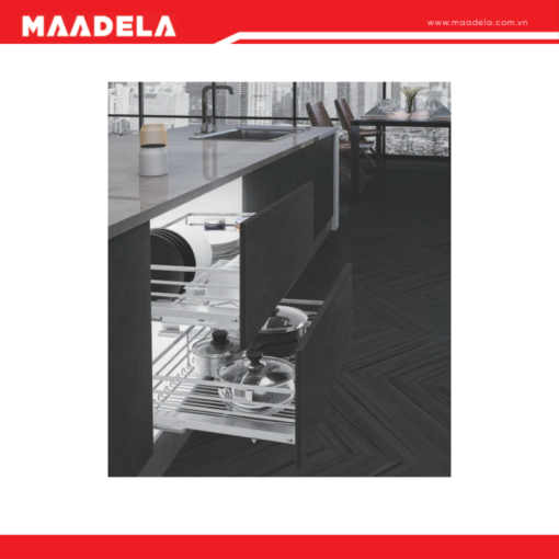 Bộ giá bát đĩa xoong nồi Maadela DA002 800
