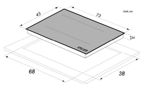 Bếp từ Spelier SPM-100KS