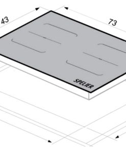 Bếp từ Spelier SPM T100 WS