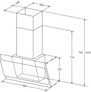 Hút mùi Spelier SP 828V - 13